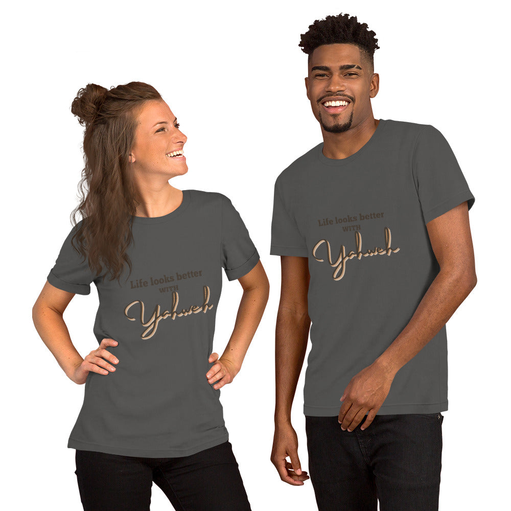 Israelite Unisex t-shirt Yahweh- Life Looks Better