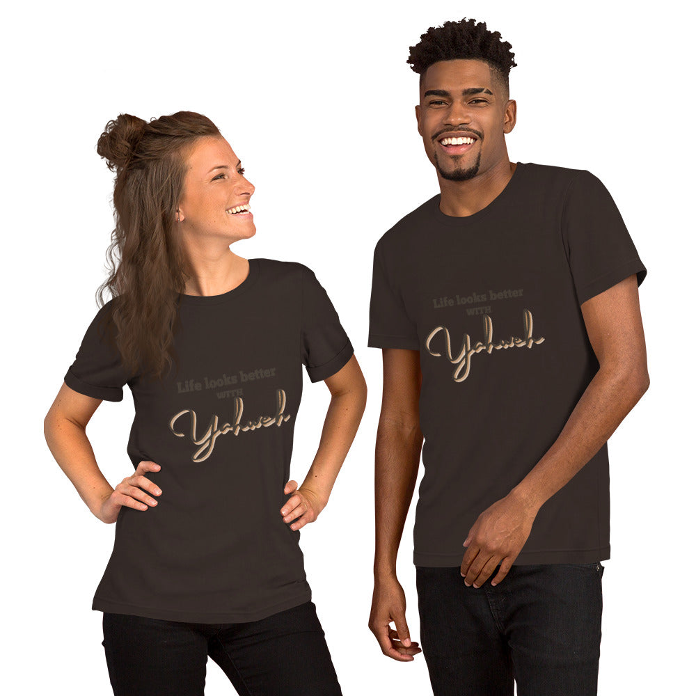 Israelite Unisex t-shirt Yahweh- Life Looks Better