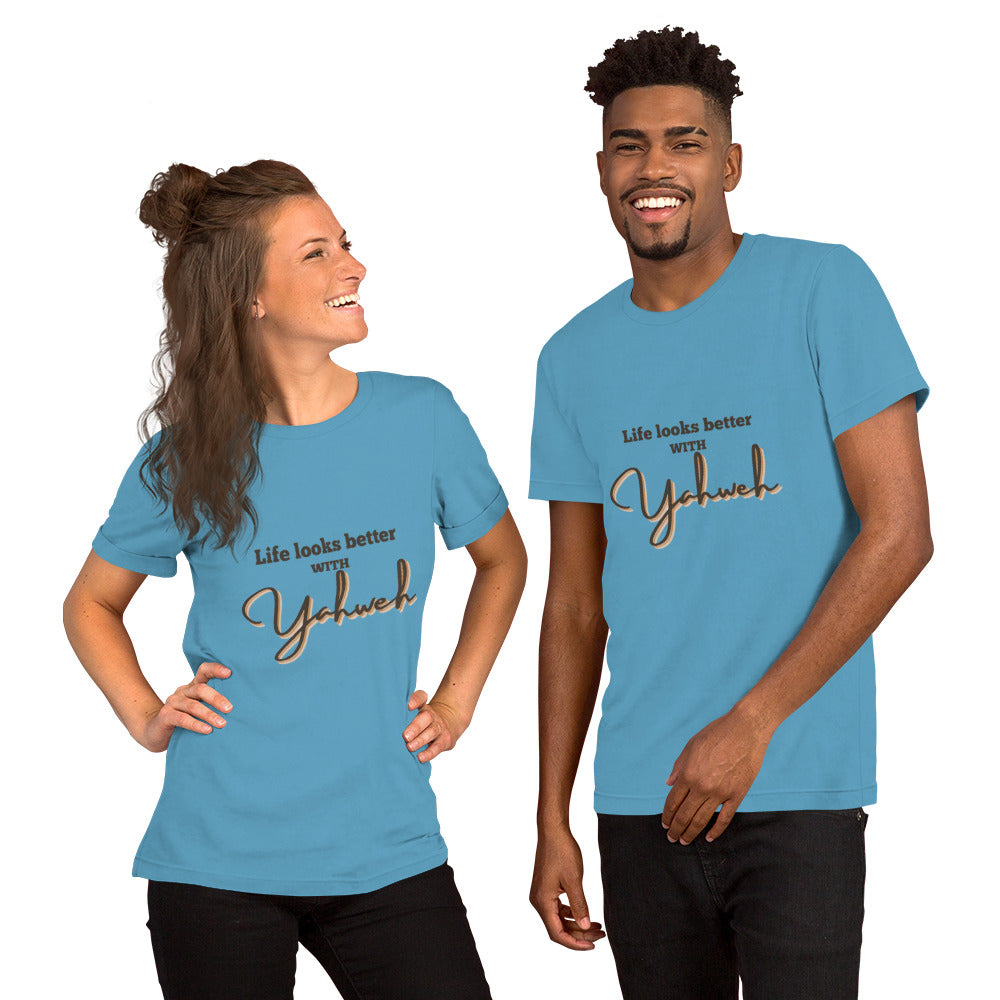 Israelite Unisex t-shirt Yahweh- Life Looks Better